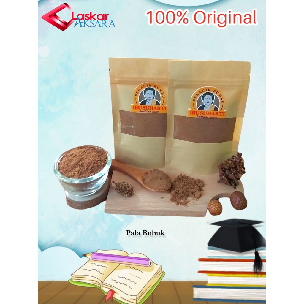 

Rempah Pala Bubuk Bumbu Pala - Ibu Suharti // Premium