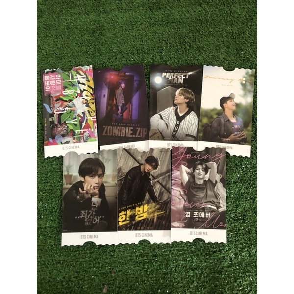 BTS ARMY ZIP CINEMA TICKET