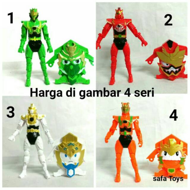 Mainan Robot Figure The Legend Heroes Murah Harga 4 Seri di iklan