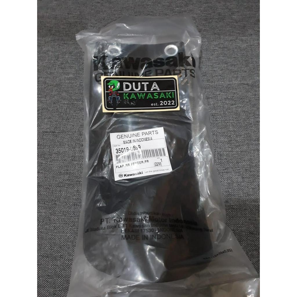Pelindung Lumpur Monoshock Belakang Flap Tahanan Lumpur KLX Dtracker 150 Kawasaki