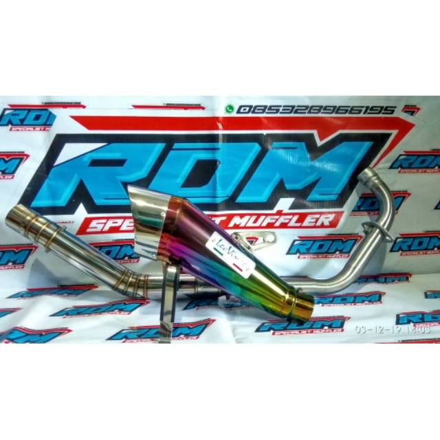 knalpot leovince pelangi vixion cb150r cbr150r ninja r15