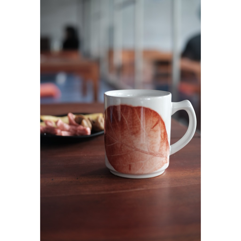 MUG ECOPRINT CANGKIR ECOPRINT BY KASTUBA