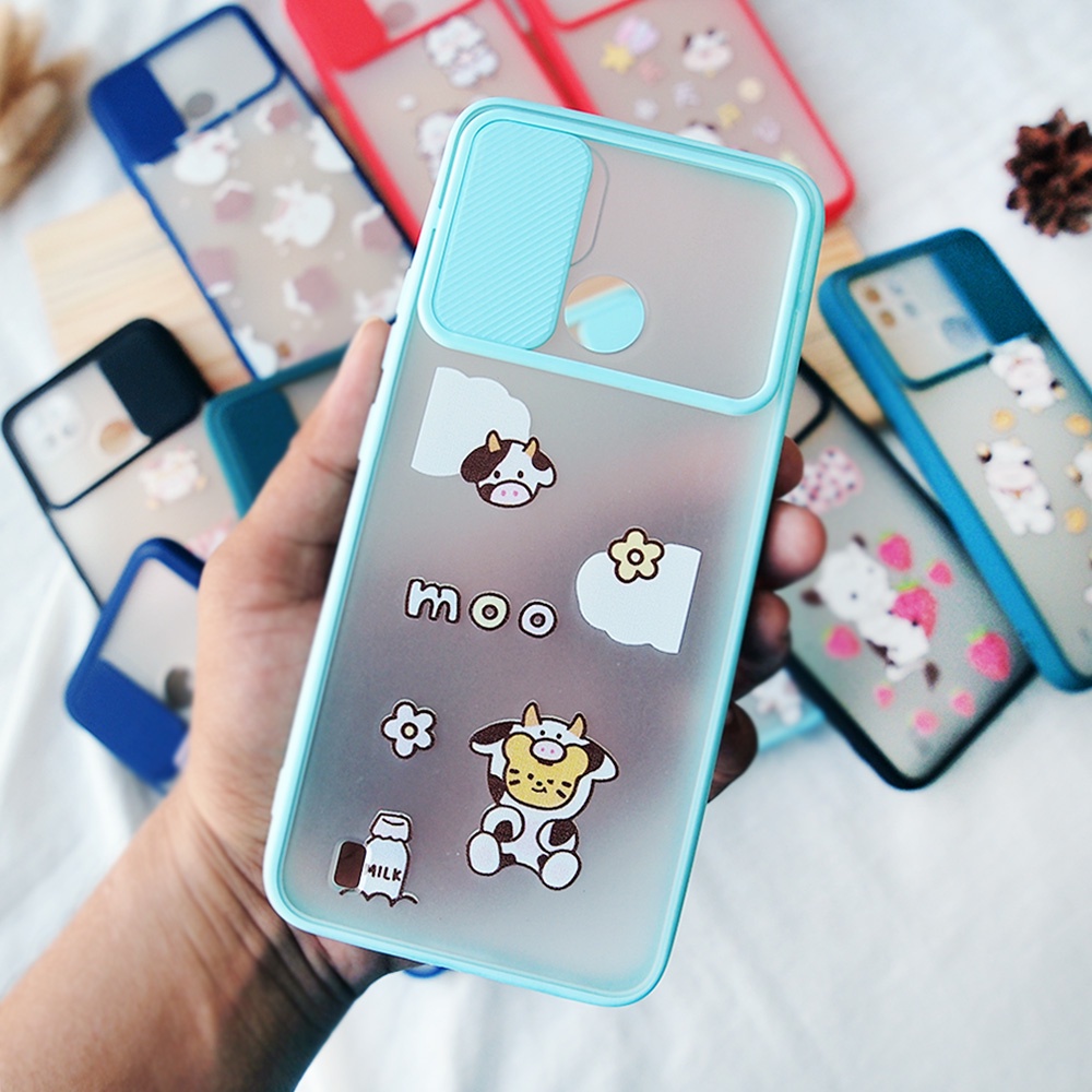 SOFTCASE SLIDE GAMBAR KARAKTER REALME 5 C11 C15 C2 C20 C21 CASE SLIDE KARAKTER RUBBER GAMBAR