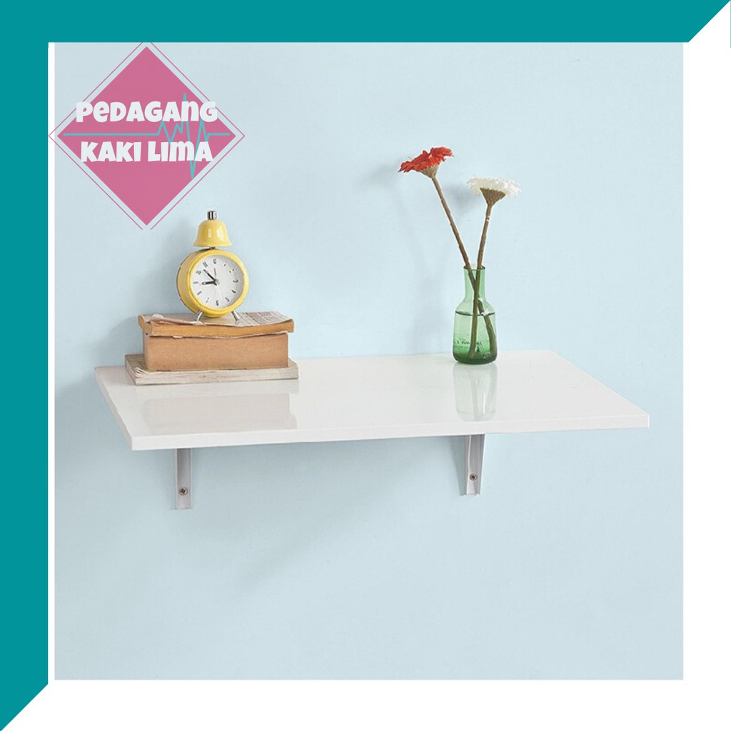 Meja Lipat Dinding Meja Ambalan meja tv rak dinding DISPLAY 60 x 40 CM M794