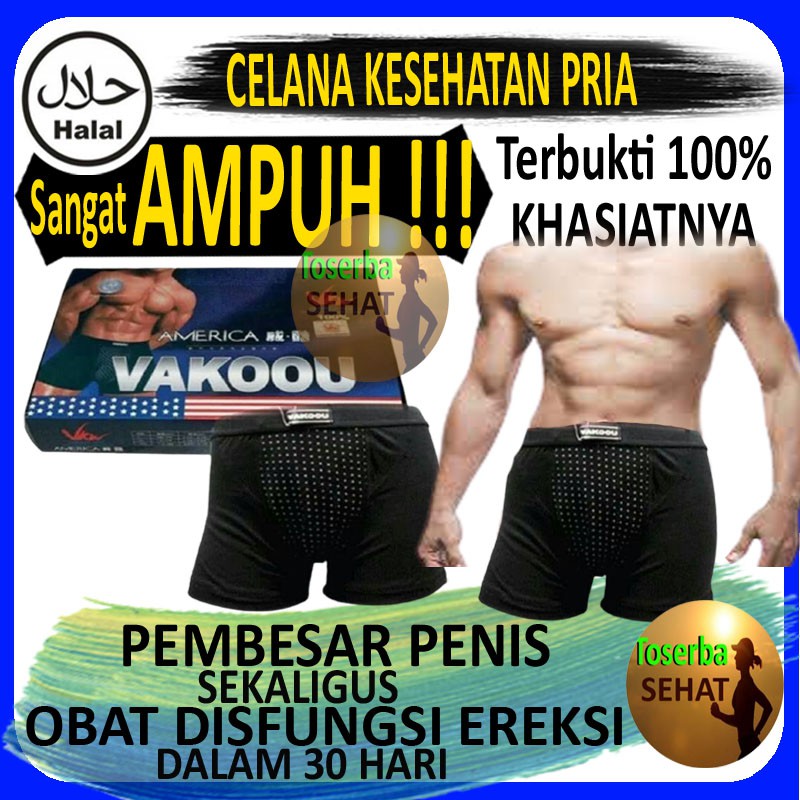 [COD] CELANA DALAM KESEHATAN PRIA PEMBESAR KELAMIN OBAT HERNIA CELANA VAKOU VAKOOU ORIGINAL USA 100%