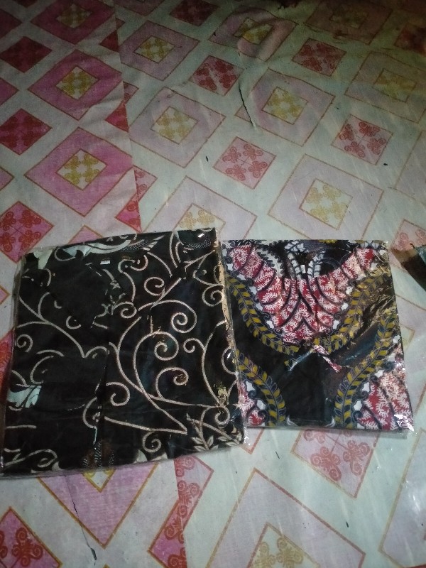 Dress Batik Anak Perempuan Umur 2-10 Tahun - Motif Batik Bervariasi - Batik Anak Harga Ecer Bisa Cod