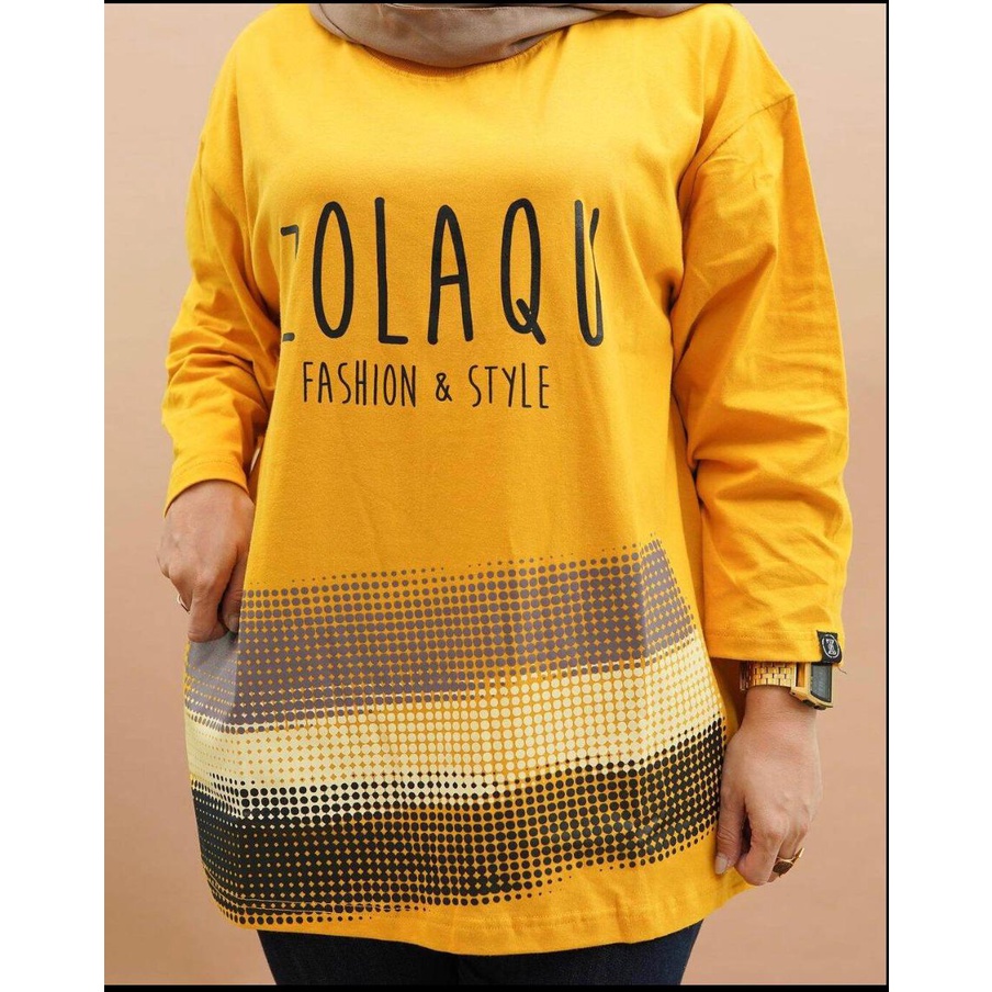 BAJU ZOLAQU /ATASAN ZOLAQU (COD) BAJU WANITA LENGAN PANJANG / SWEATER WANITA KEKINIAN / KAOS WANITA TRENDY / ATASAN WANITA TERBARU 2022/ATASAN PLEGA/ATASAN WANITA KEKINIAN/ATASAN LENGAN PANJANG WANITA HIJAB/ATASAN JUMBO