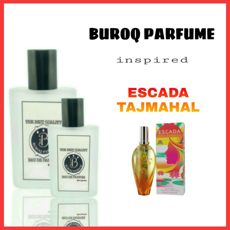 PARFUM WANITA ESCADA TAJMAHAL SEGER STRONG AROMA BUAH NEMPEL TAHAN LAMA OUTDOOR - INSPIRED-