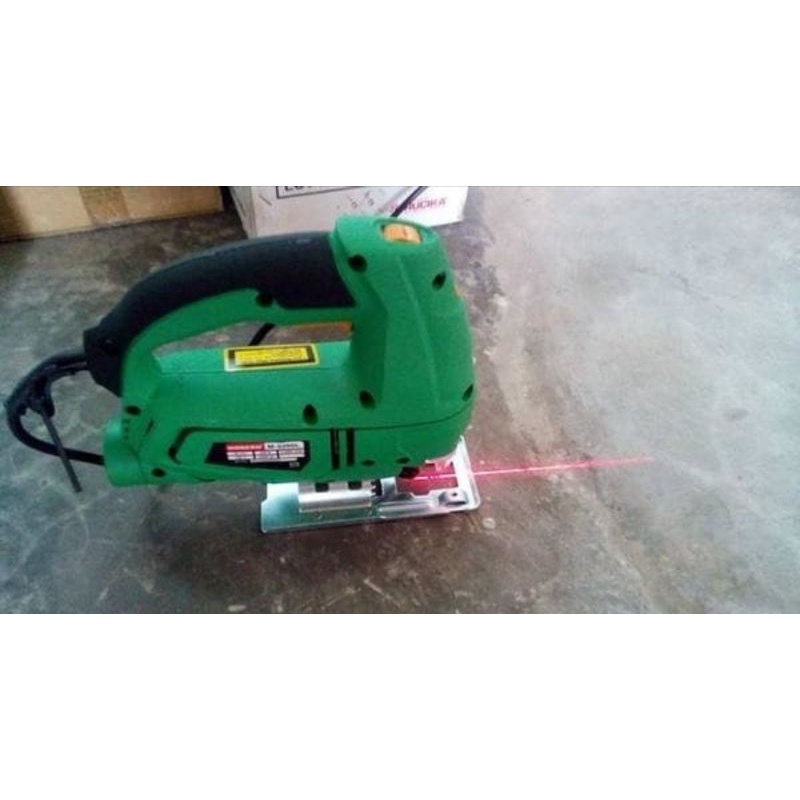 Modern M-2200L Mesin Jigsaw Laser Gergaji Triplek