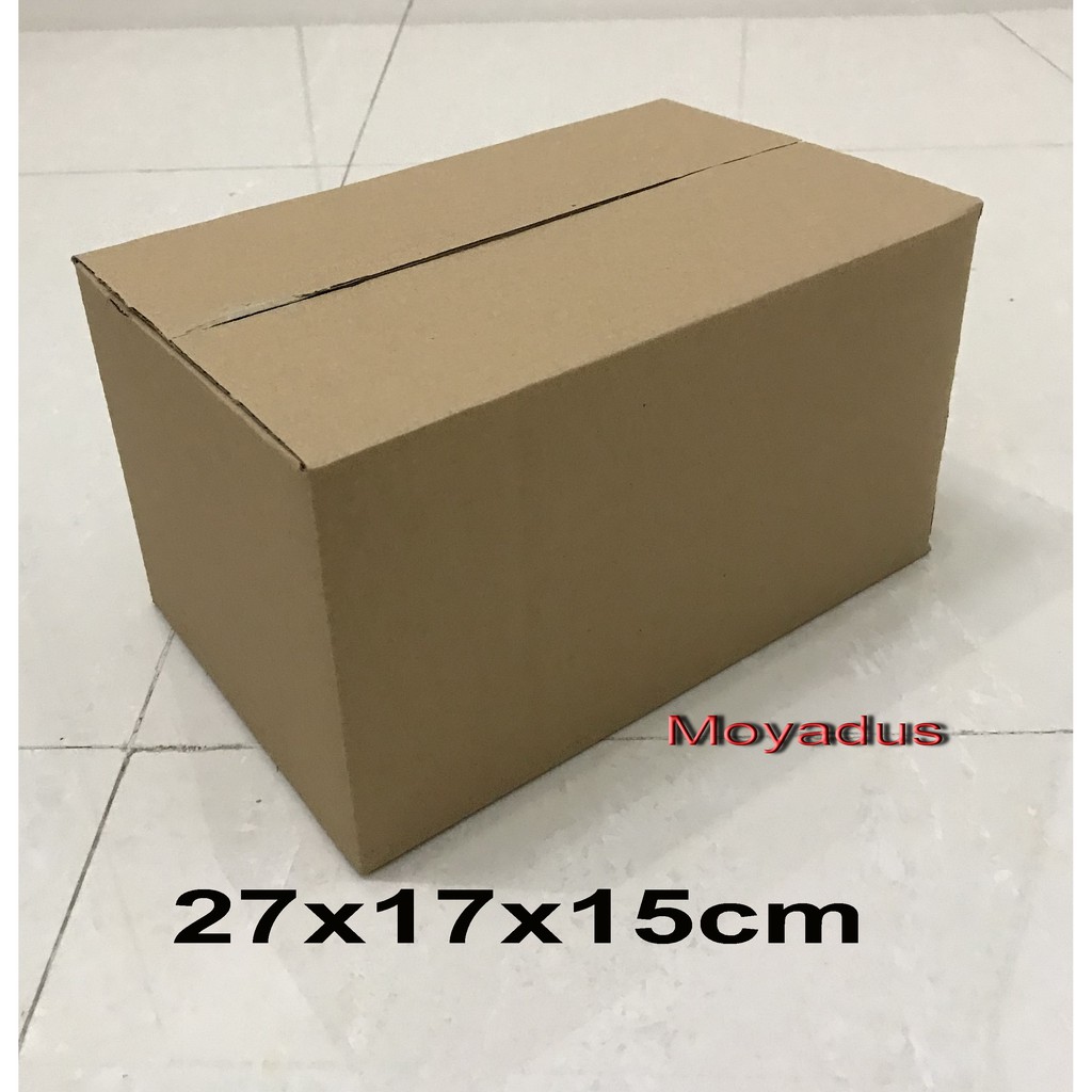 

kardus/karton/box,uk.27x17x15 cm untuk packing (MP)