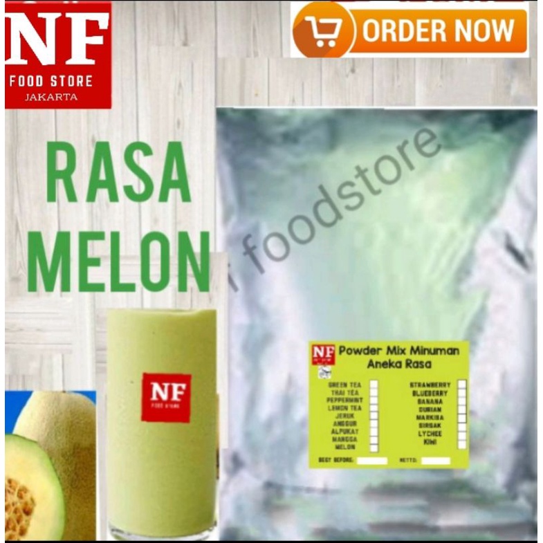

BUBUK MINUMAN RASA BUAH MELON