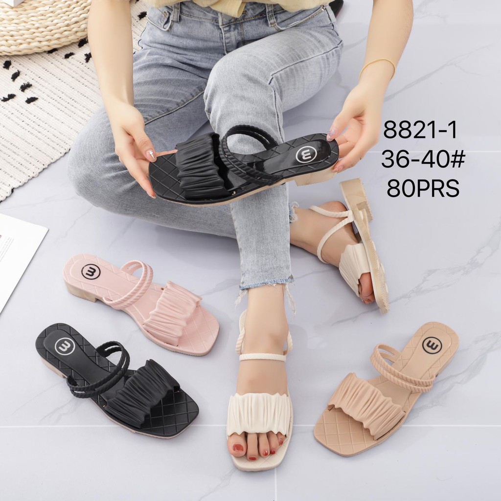 Sandal Hak Jelly Import QUEEN PART 2 8821-1