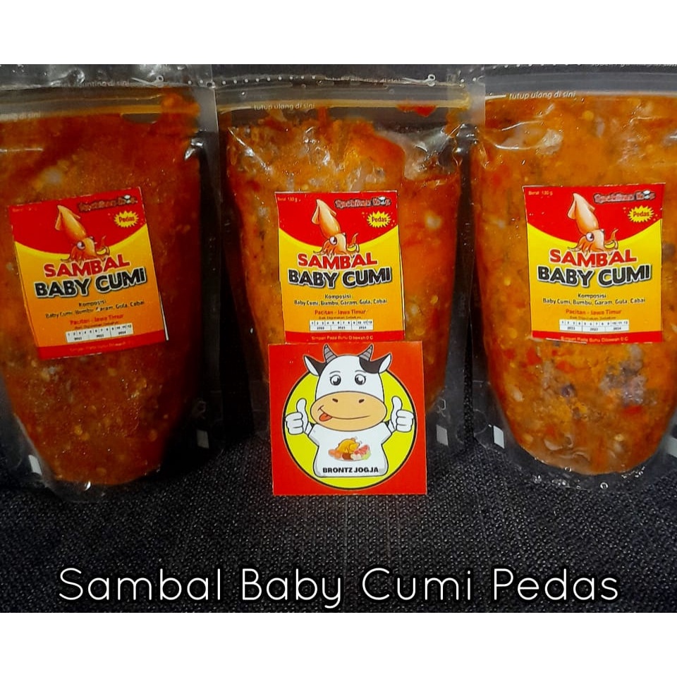 

FROZEN FOOD SAMBAL BABY CUMI SAMBAL SIAP SAJI SAMBAL INSTANT - DISASS JOGJA