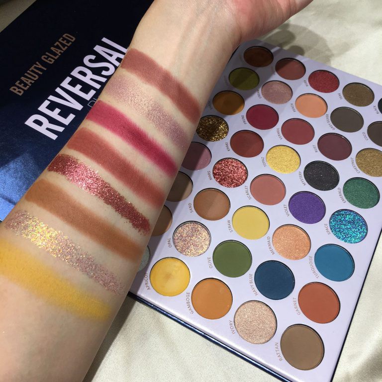 (READY &amp; ORI) Beauty Glazed 40 Colors Reversal Planet Pigmented Shimmer Eyeshadow Pallete - B71 B 71