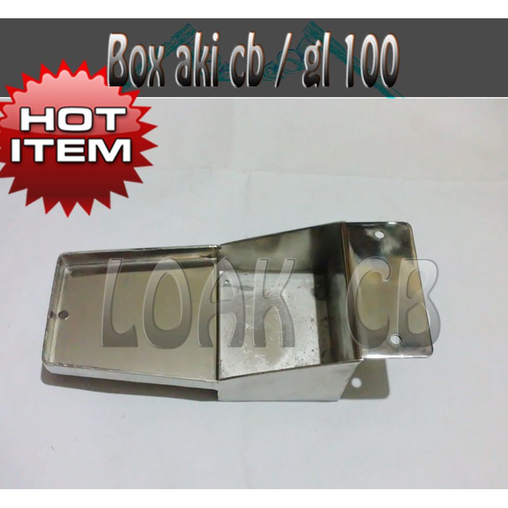 Box Tempat Aki Modif Cb Gl 100 Gl 125 PoFft8807 Shopee Indonesia