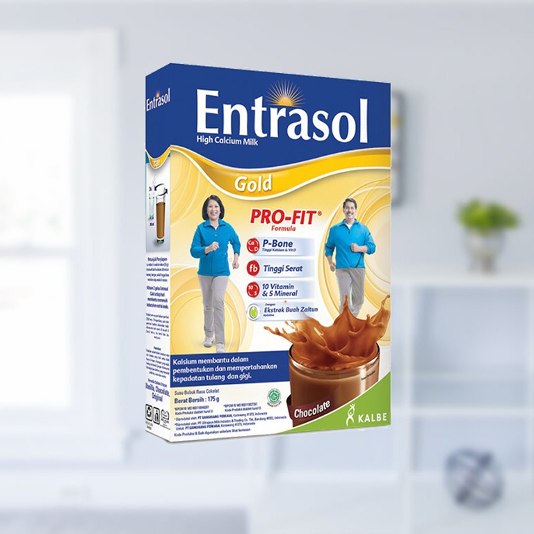 

[GTStore] Entrasol Gold 185g - Vanila dan Coklat