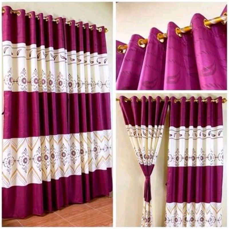 Gorden Smokring 12 Hordeng Motif Terbaru Gorden 2022 Tirai Murah