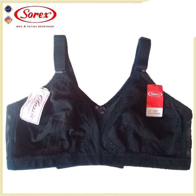 SOREX Sister Bra Sister SOREX 02001 Busa Tipis Tanpa Kawat Cup BESAR ini