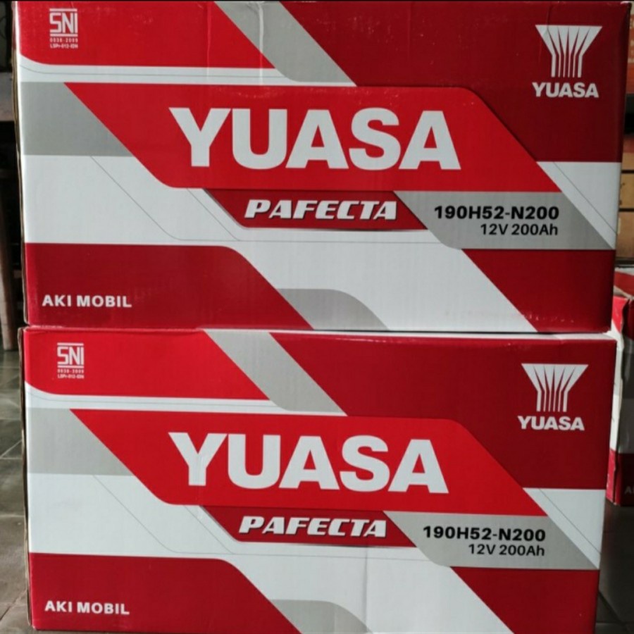 Accu / Aki Basah Yuasa N200 12v 200aH