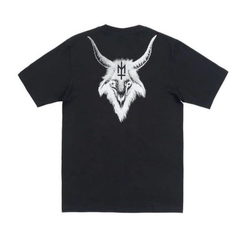 KAOS MATERNAL DISASTER ZIEGE BLACK / T-SHIRT BRAND DISTRO PRIA DAN WANITA UNISEX / KAOS MATERNAL DIS