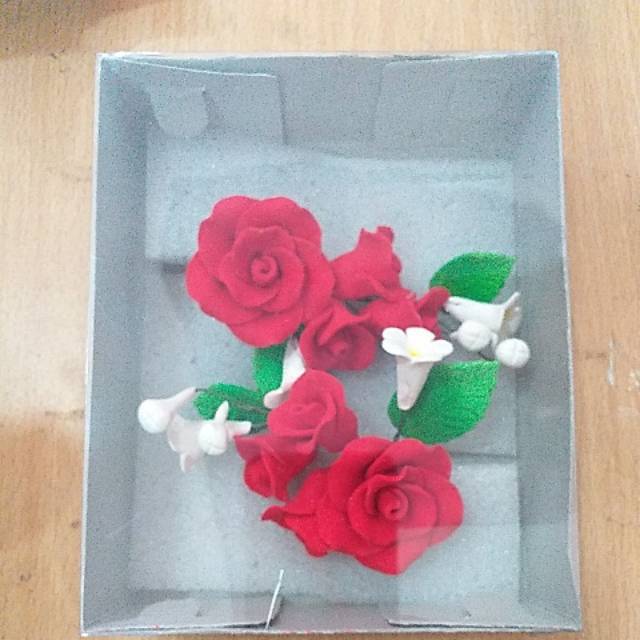 

Bunga gampis mawar rangkai isi 2pcs