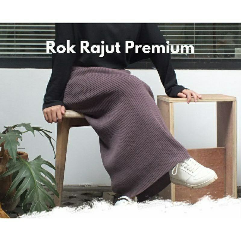 ROK RAJUT SPAN / ROK RAJUT / ROK RAJUT PANJANG / ROK RAJUT PREMIUM