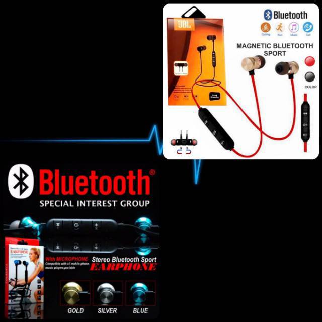 PROMO HF/HANDSFREE/HEADSET/EARPHONES JBL MAGNET SPORT BLUETOOTH WIRELESS SUPER BASS BERGARANSI