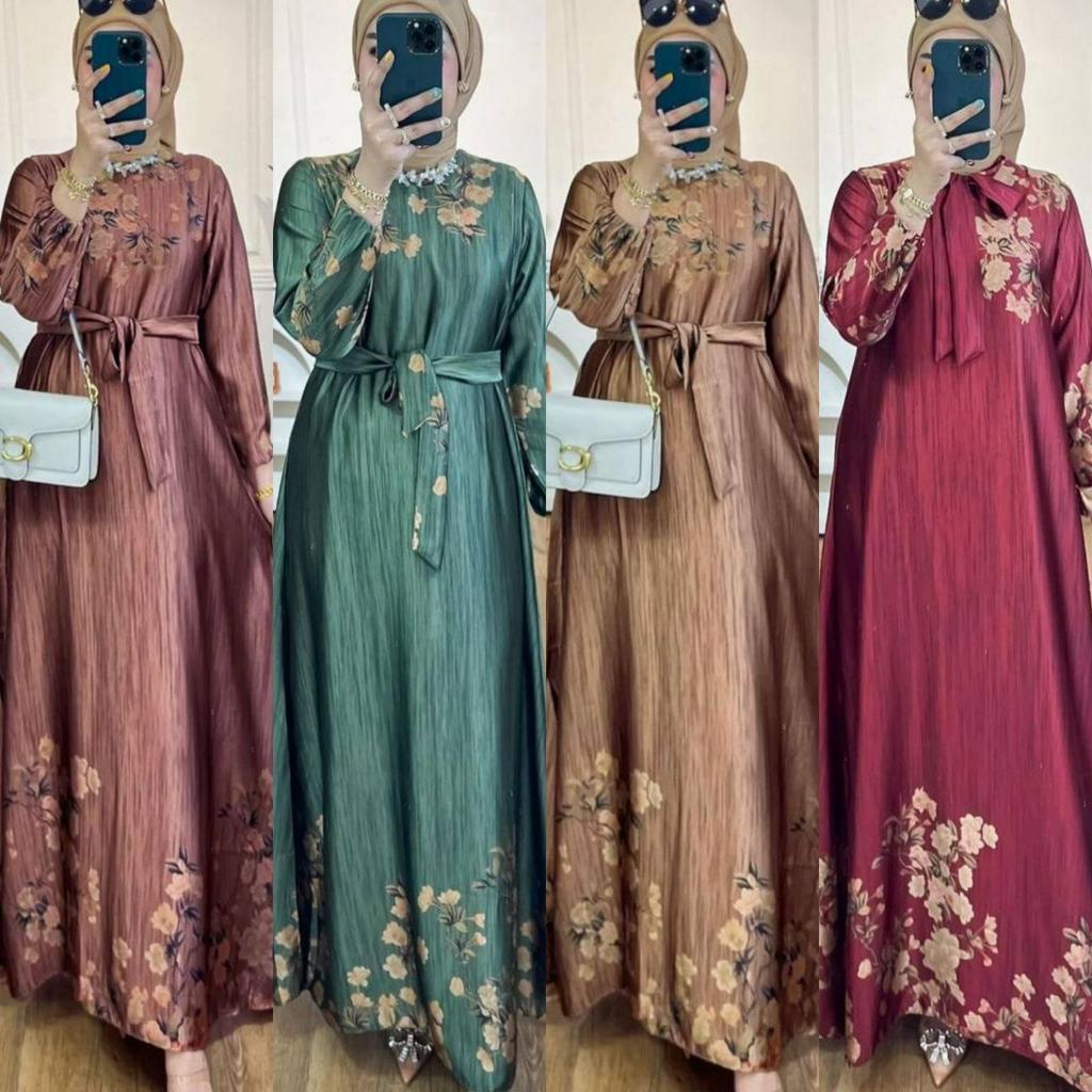 Gamis Maxmara Silk Aurora//Gamis Maxmara Viral Aurora Dress