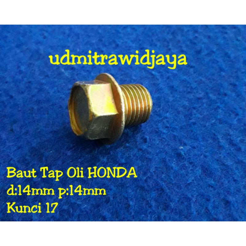 Baut tap oli HONDA OVERSIZE M14x14