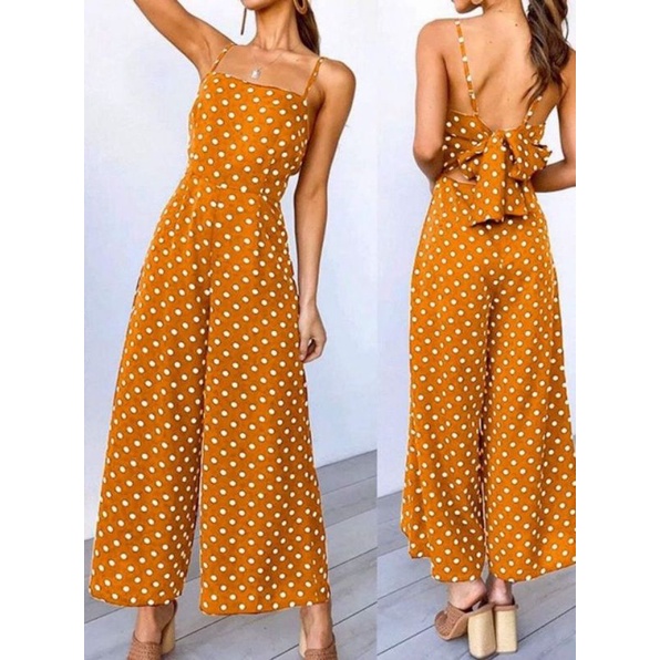 jumpsuit polka