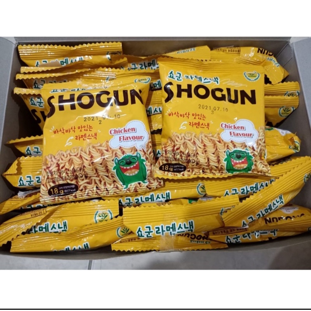 [HARGA 1 PCS] Mie Shogun Korea/Cemilan Snack Mie Kremes