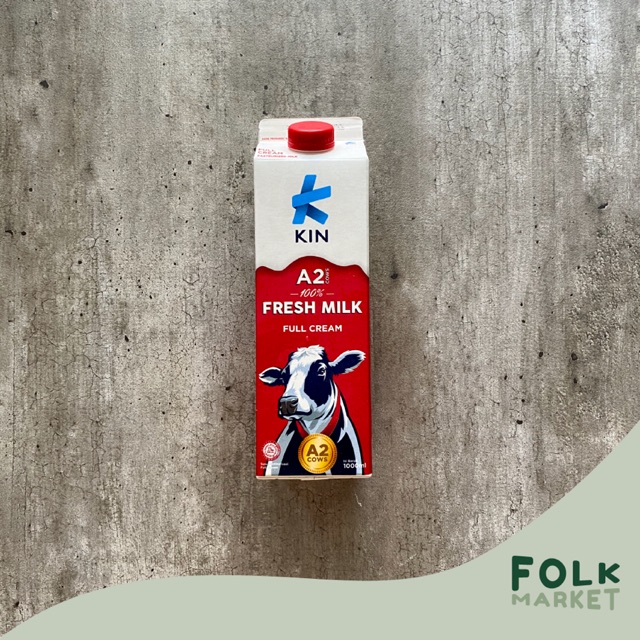 

KIN Dairy Fresh Pasteurized Milk 1L - Susu Sapi Pasteurisasi Full Cream