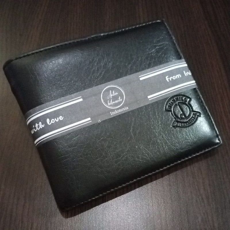 [[anton hilmanto]] dompet pria mahmud standar embos #dompet #dompetpria #dompetlokal #dompetpria-Hitam