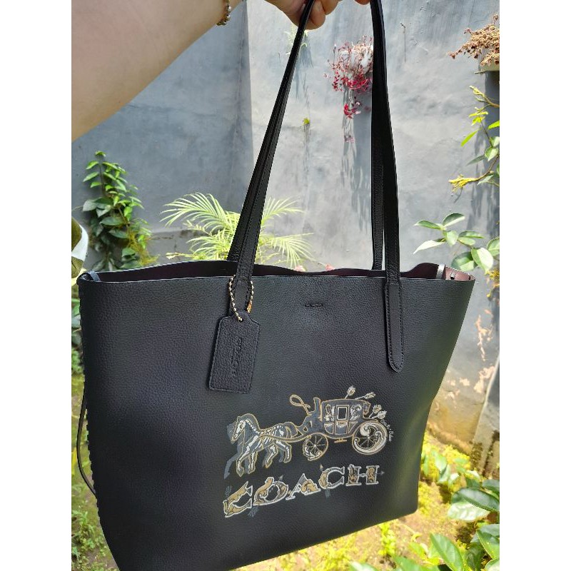 PRELOVED COACH TOTE BAG ORIGINAL 100%