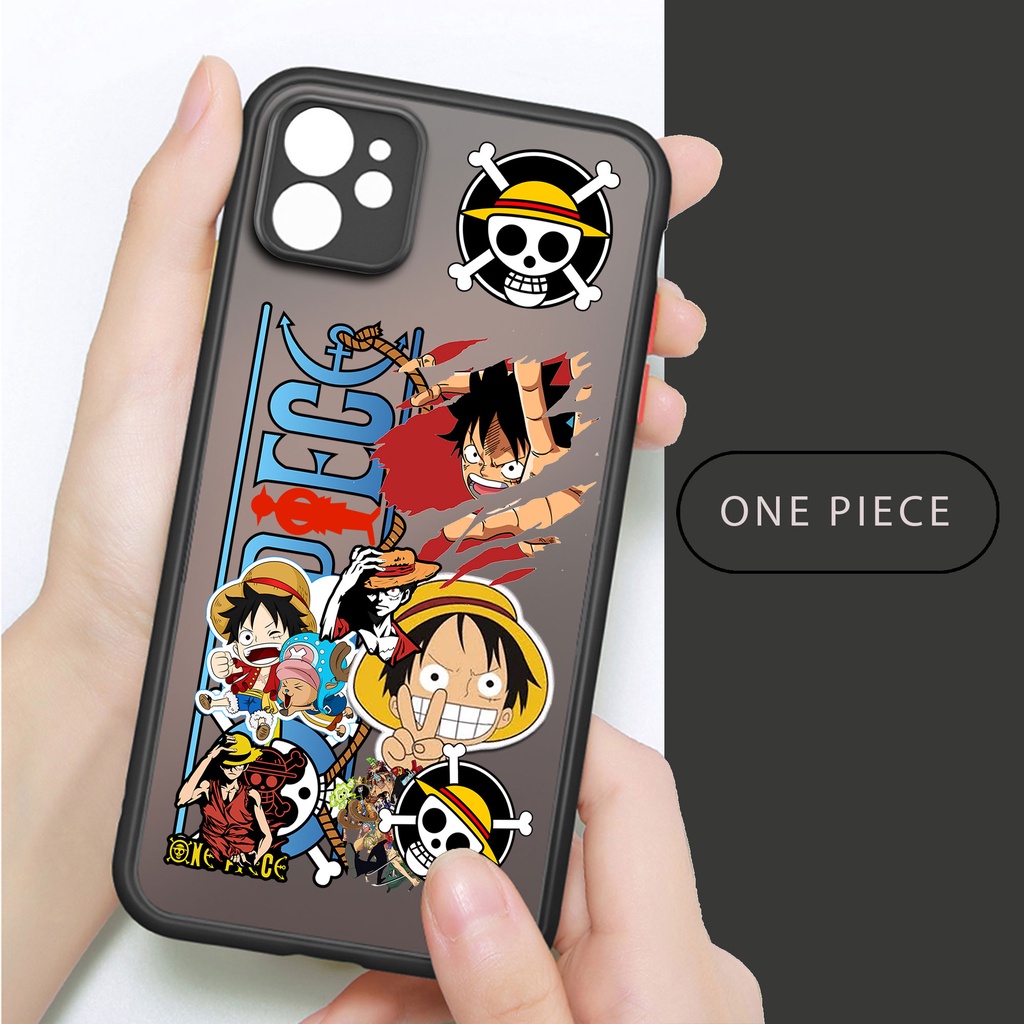 Case Choice Motif Karakter Kartun One Piece VIVO Y12 Y15 Y17 Y15S Y12S Y20 Y20S Y20SG Y19 Y21 Y21S Y