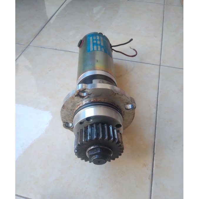 Dc Motor Gearbox 48V 20Kw 5.3A Ex Bekas Copotan Motor Porklip