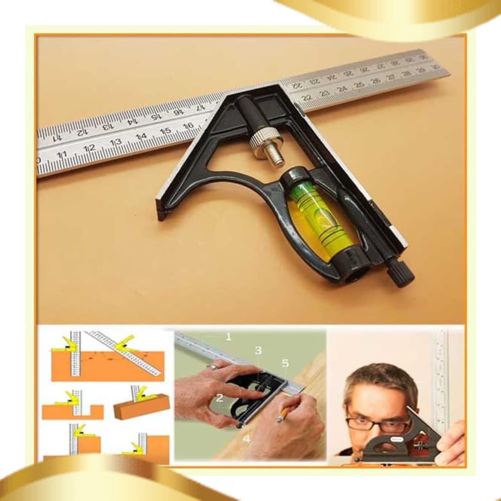 

TAFFWARE MISTAR PENGGARIS SIKU TUKANG MULTIFUNGSI