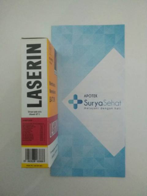 Laserin Madu Anak 60ml atau Laserin 110ml Obat Batuk Herbal made in Indonesia