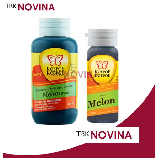 PASTA MELON KOEPOE KOEPOE / PASTA KUE PERASA MELON KUPUKUPU / RASA MELON KUPU (25ml &amp; 60ml)