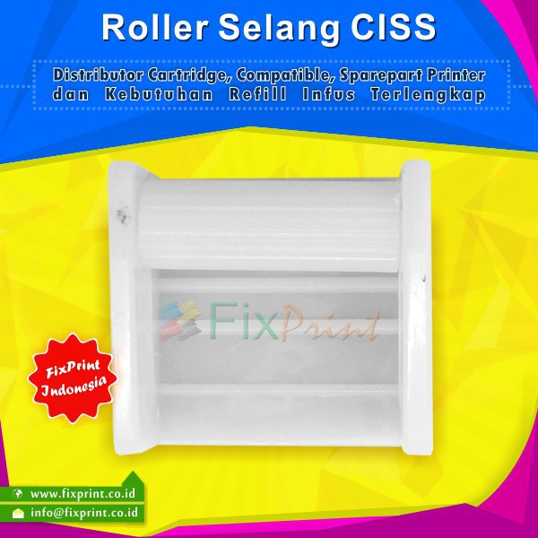 Roller Selang Plus Double Tape  Roller penjepit selang Import