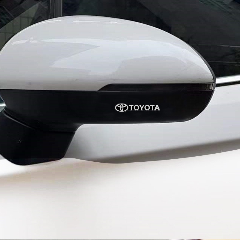 Mobil 3D Aluminium Metal Dekorasi Interior Mobil Audio Stiker Body Spion Dekorasi Cover Scratch Decal