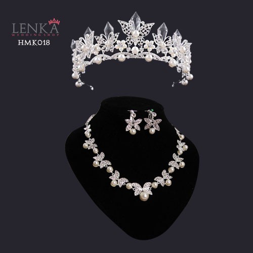 Aksesoris Royal Crystal Wedding Modern Lenka - HMK018