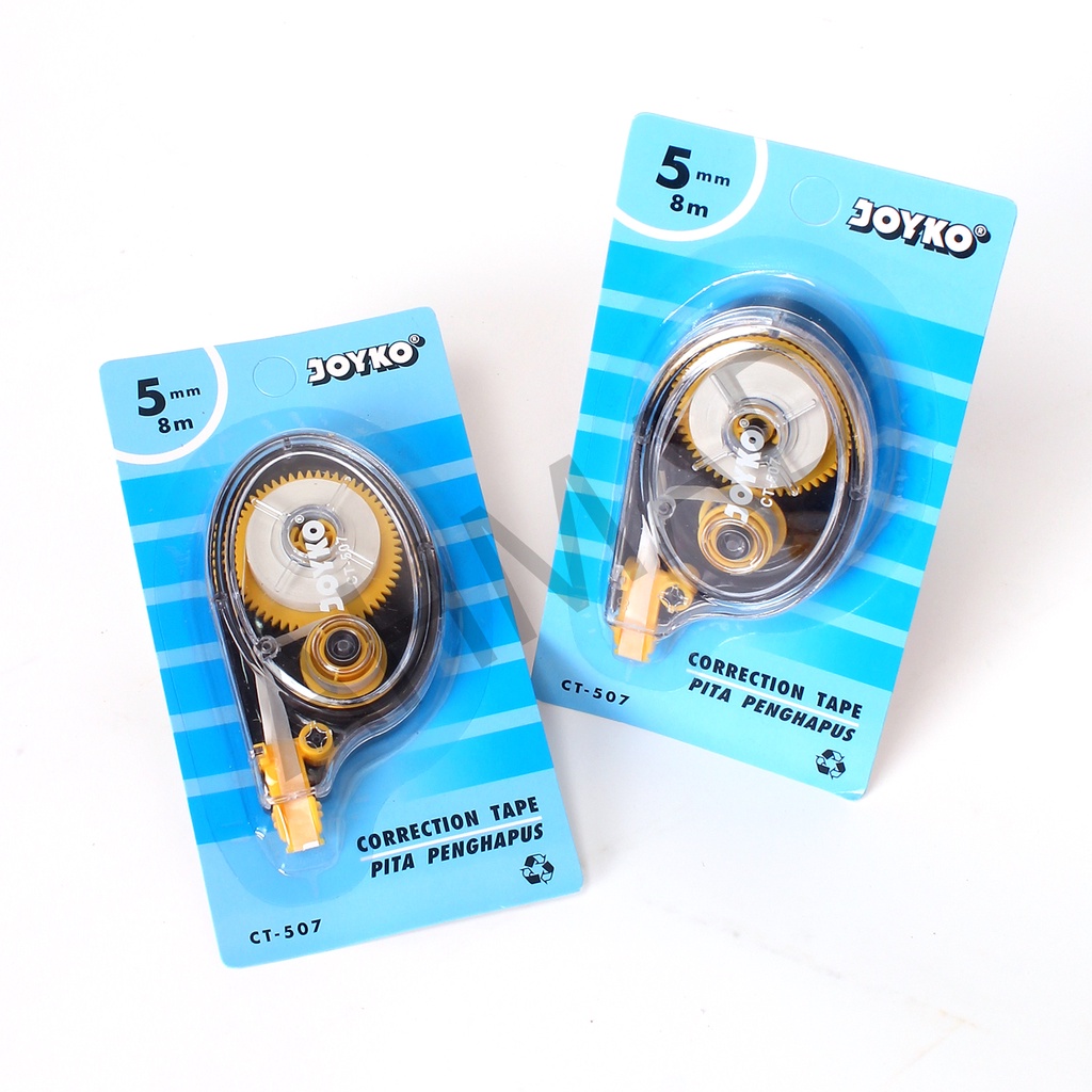 

Correction Tape Joyko CT-507 ( 5mm x 8Mtr ) [ ECER ]