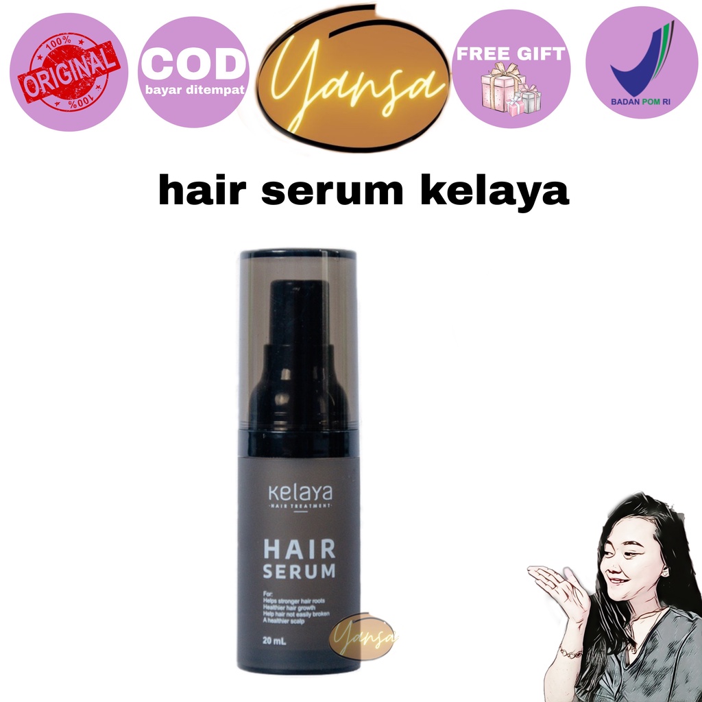 (gratis emas) KELAYA HAIR SERUM