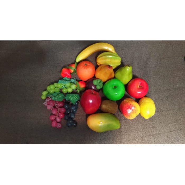 Dijual buah hias tiruan buah buahan palsu hiasan meja dekorasi Murah