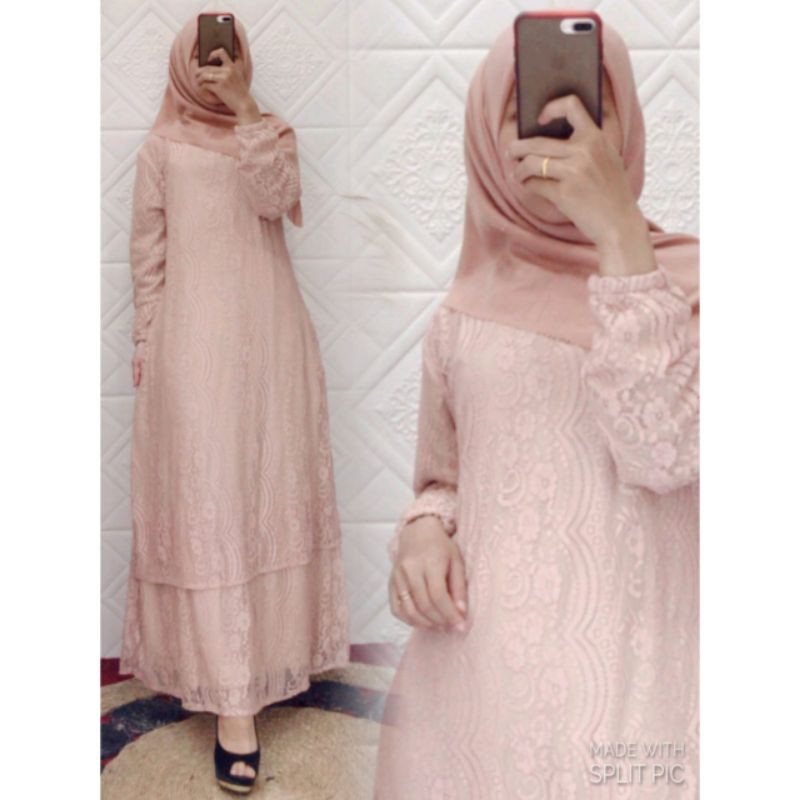 GAMIS MELAYU NEW BROKAT / GAMIS MALAYSIA NEW BROKAT