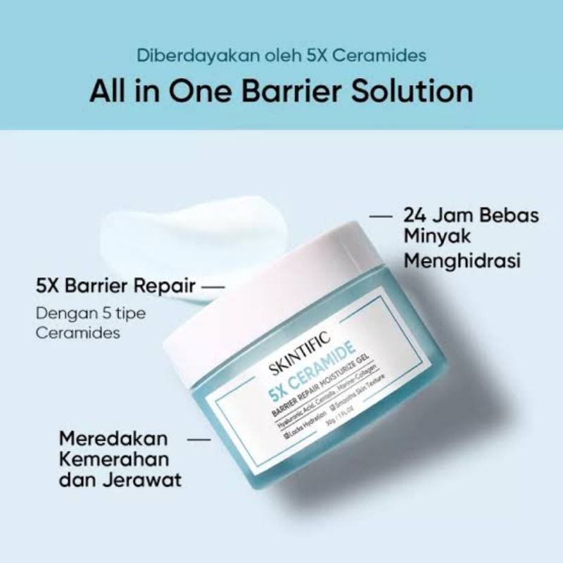 Skintific - 5x Ceramide Barrier Repair Moisturize Gel 30gr