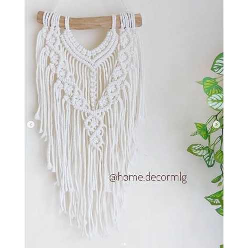 Macrame Diana - Macrame Wall Hanging Dekorasi dinding Ambalan Rainbow Makrame Hiasan Dinding gantung