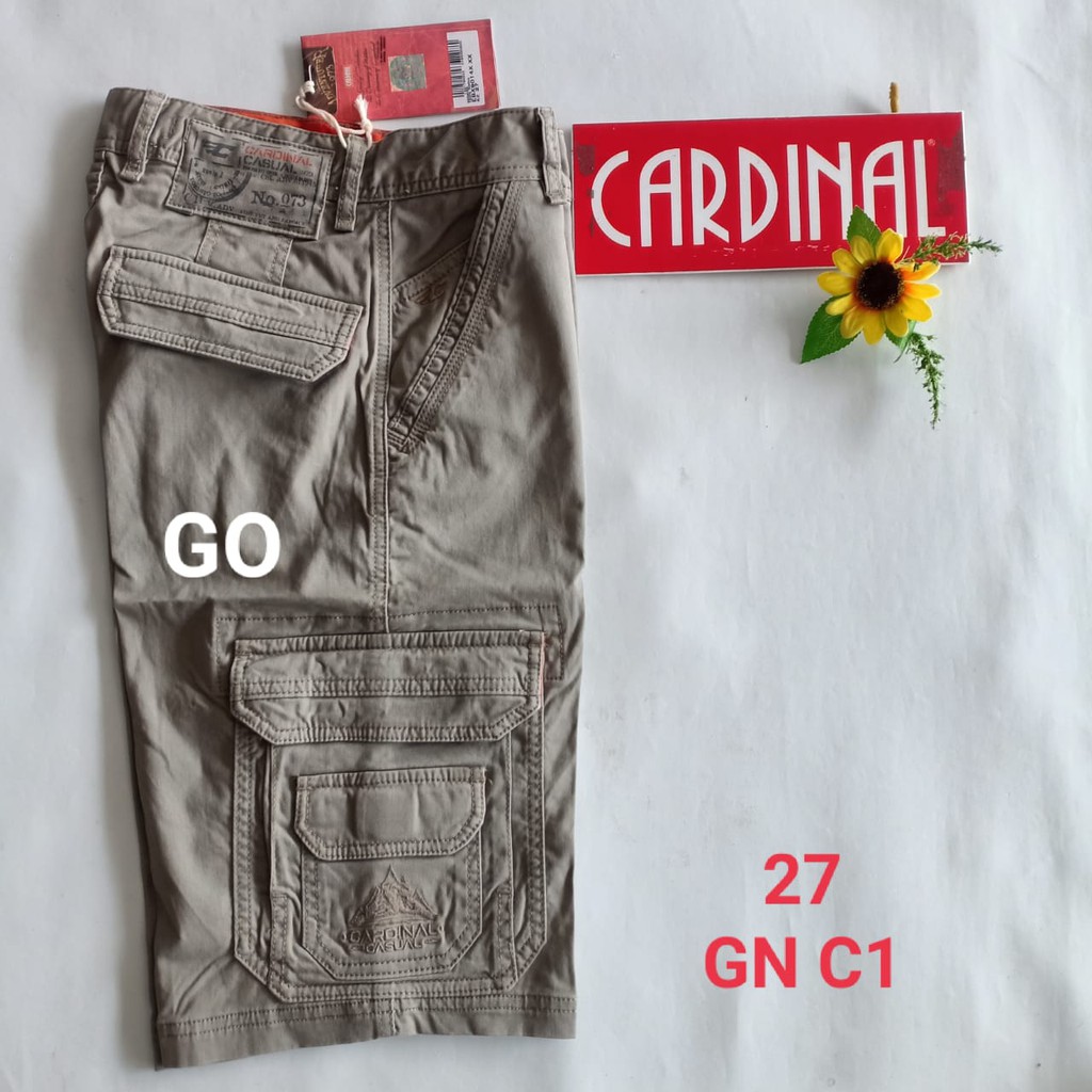 gof 27-28 KPL CARDINAL KEMPOL CASUAL Celana Pendek Cowok Celana Kempol Fashion Pria Brand Kekinian