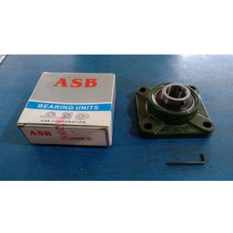 Bearing Laher Laker Pillow Block UCF 206-18 UCF 206 - 18 As 28 mm ASB